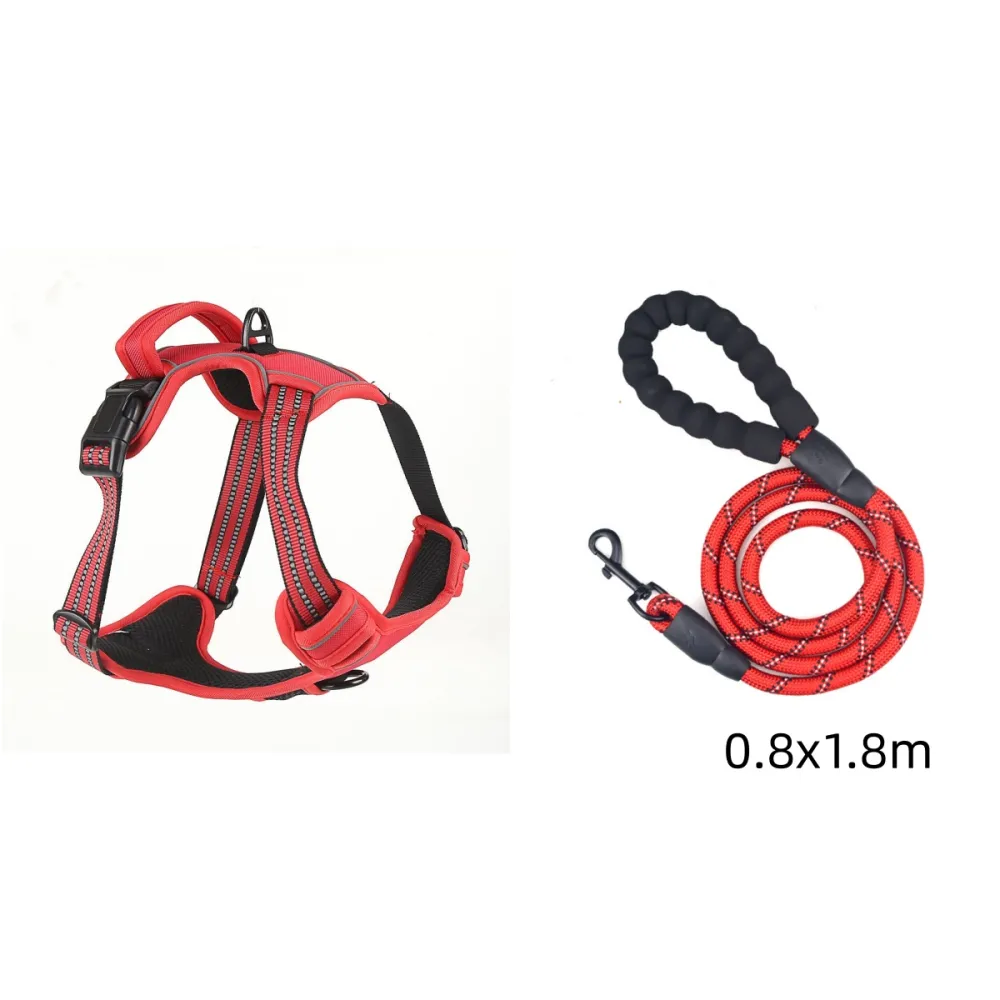 Dog Harness No Pull Breathable Reflective 6