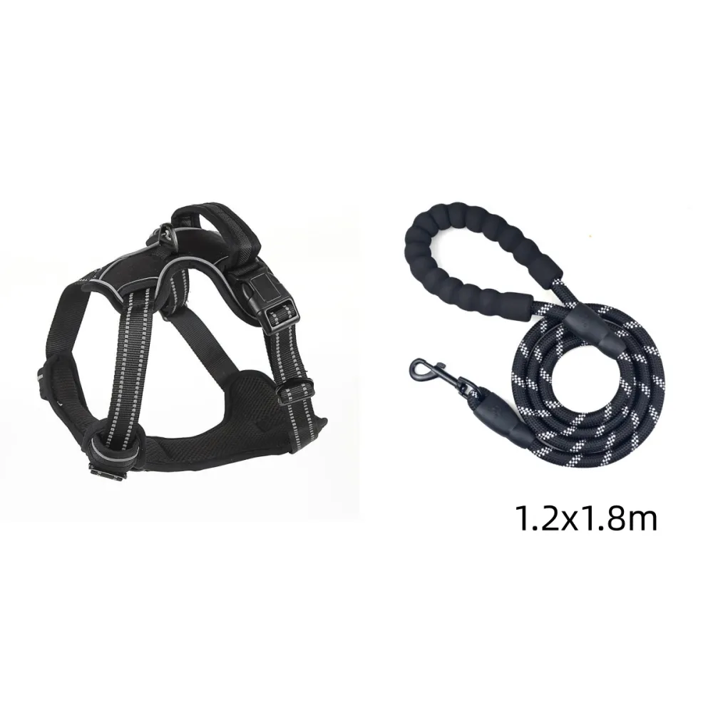 Dog Harness No Pull Breathable Reflective 14