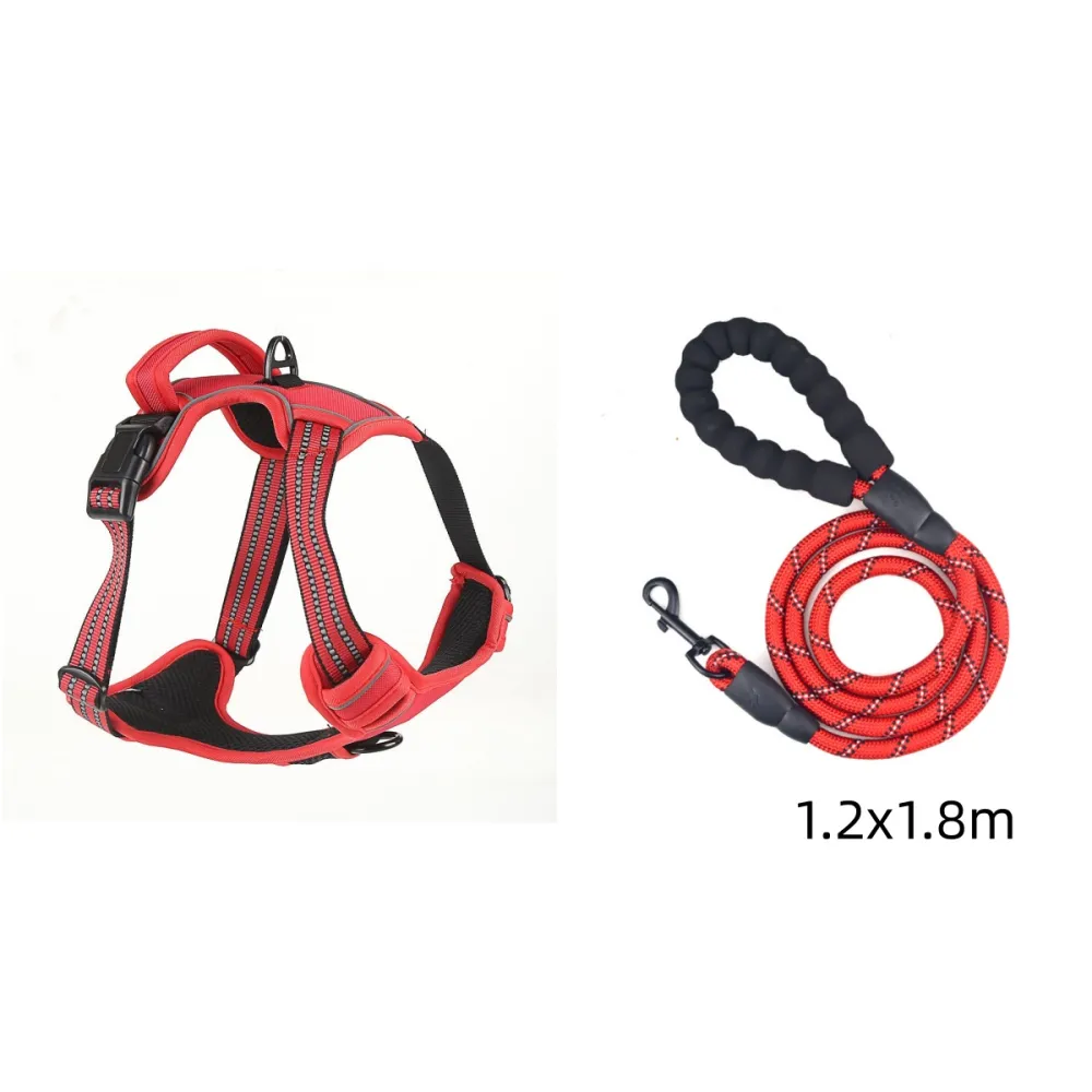 Dog Harness No Pull Breathable Reflective 3