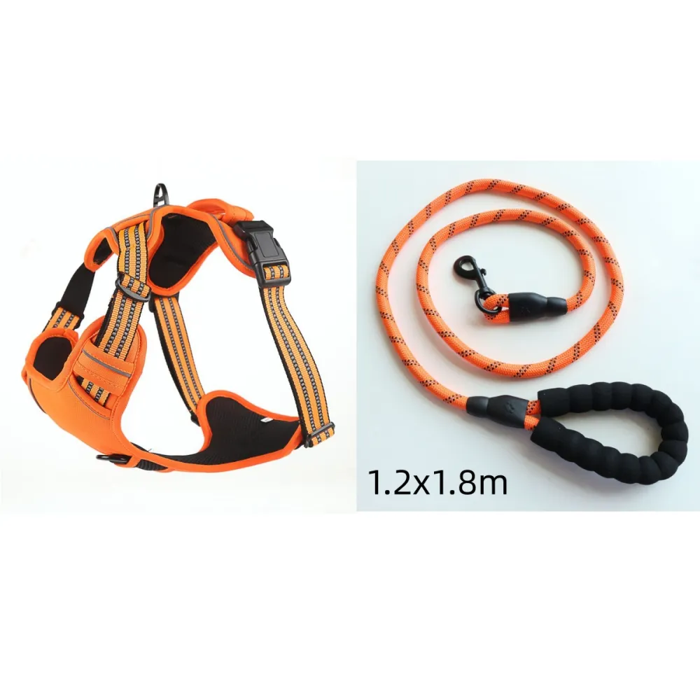 Dog Harness No Pull Breathable Reflective 10