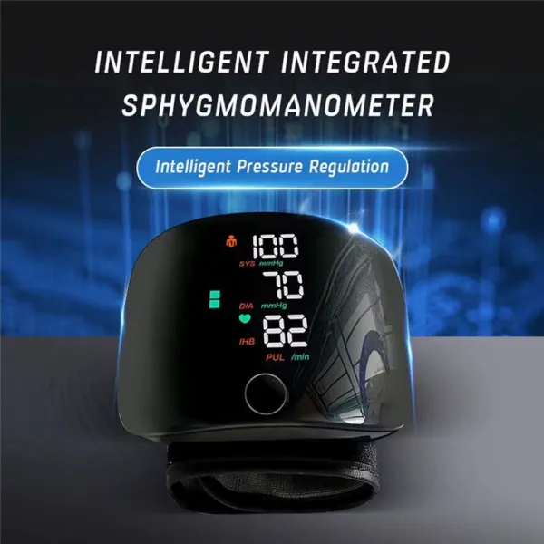 Wrist Sphygmomanometer Rechargeable Blood