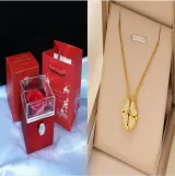 Rotating Soap Flower Rose Gift Box Creative 6