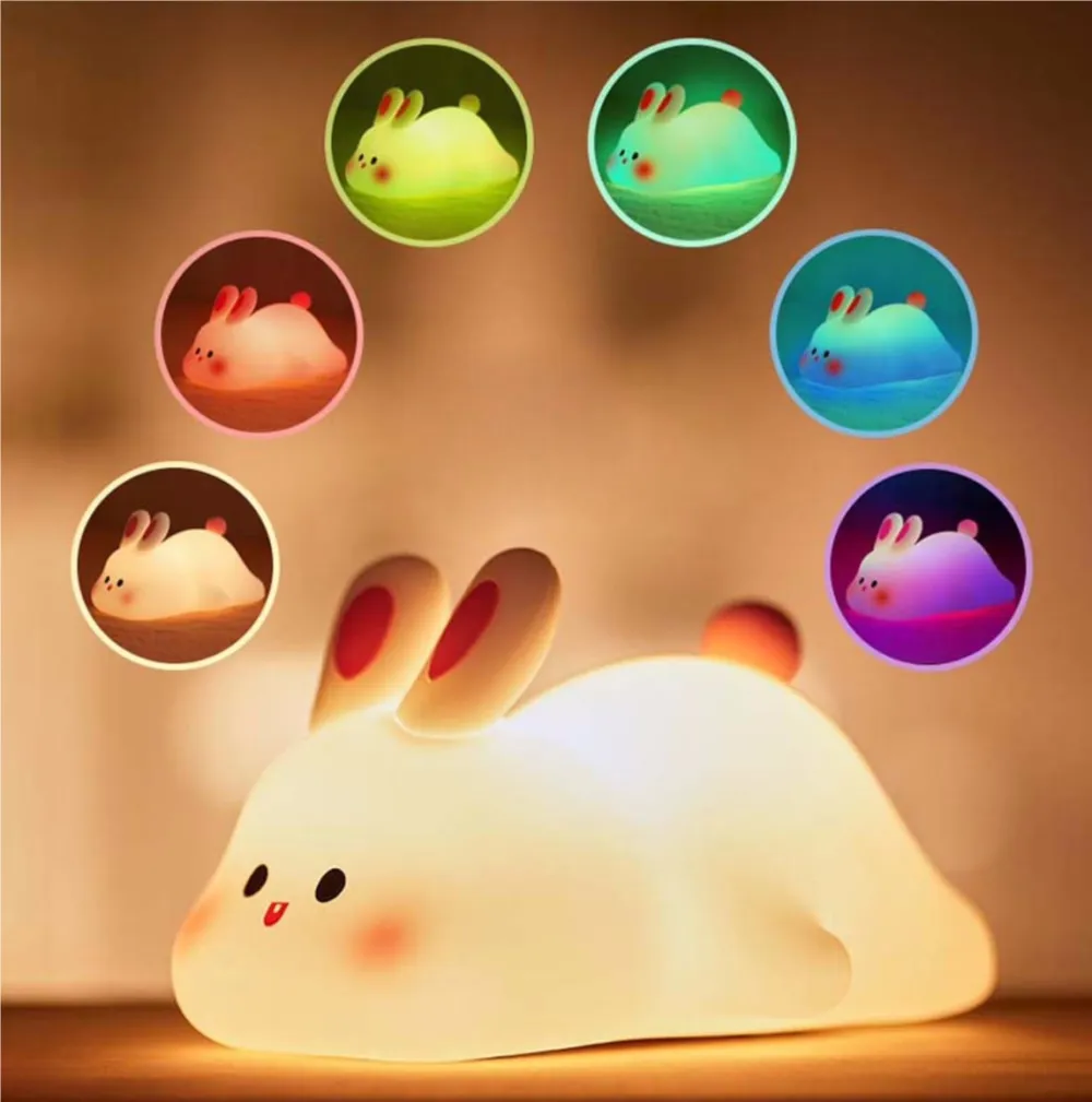 Cute LED Night Light Touch Sensor Cartoon 15