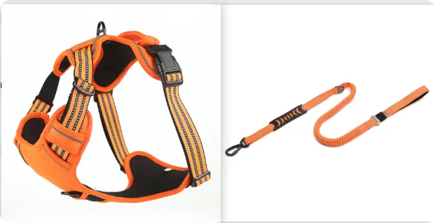 Dog Harness No Pull Breathable Reflective 21