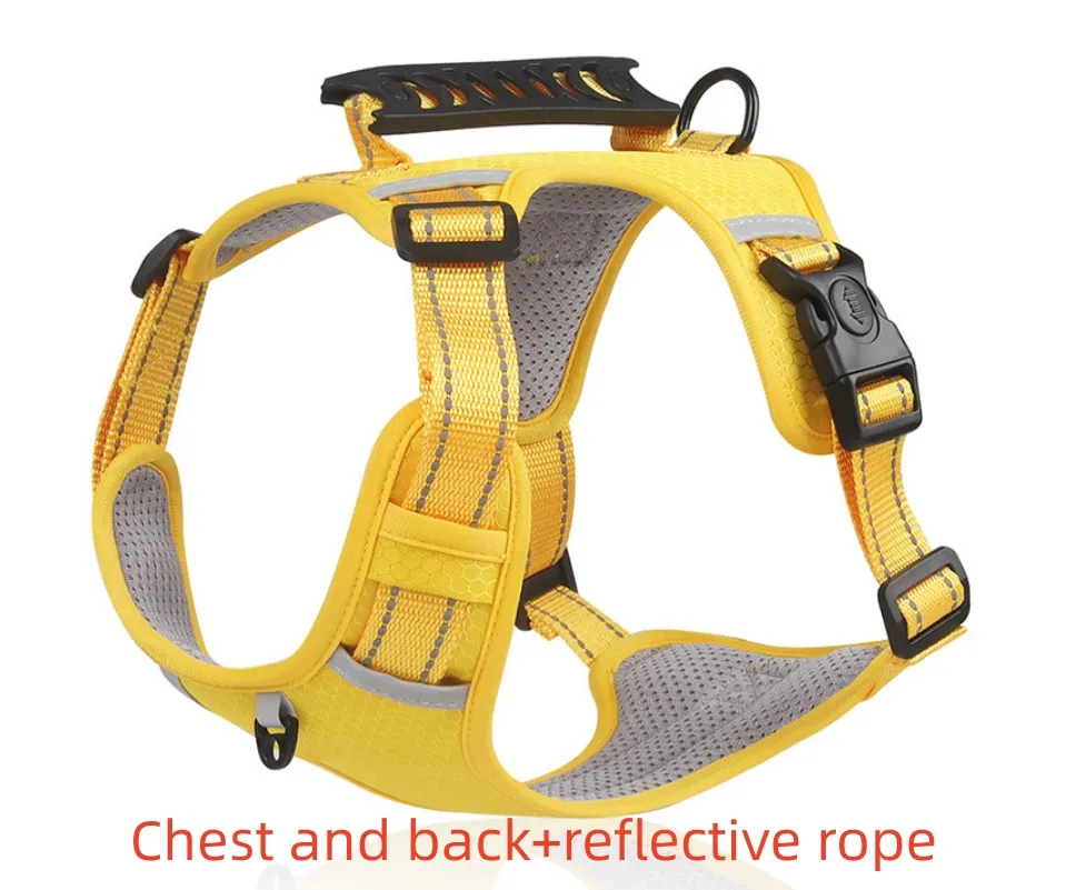 Dog Harness No Pull Breathable Reflective 19
